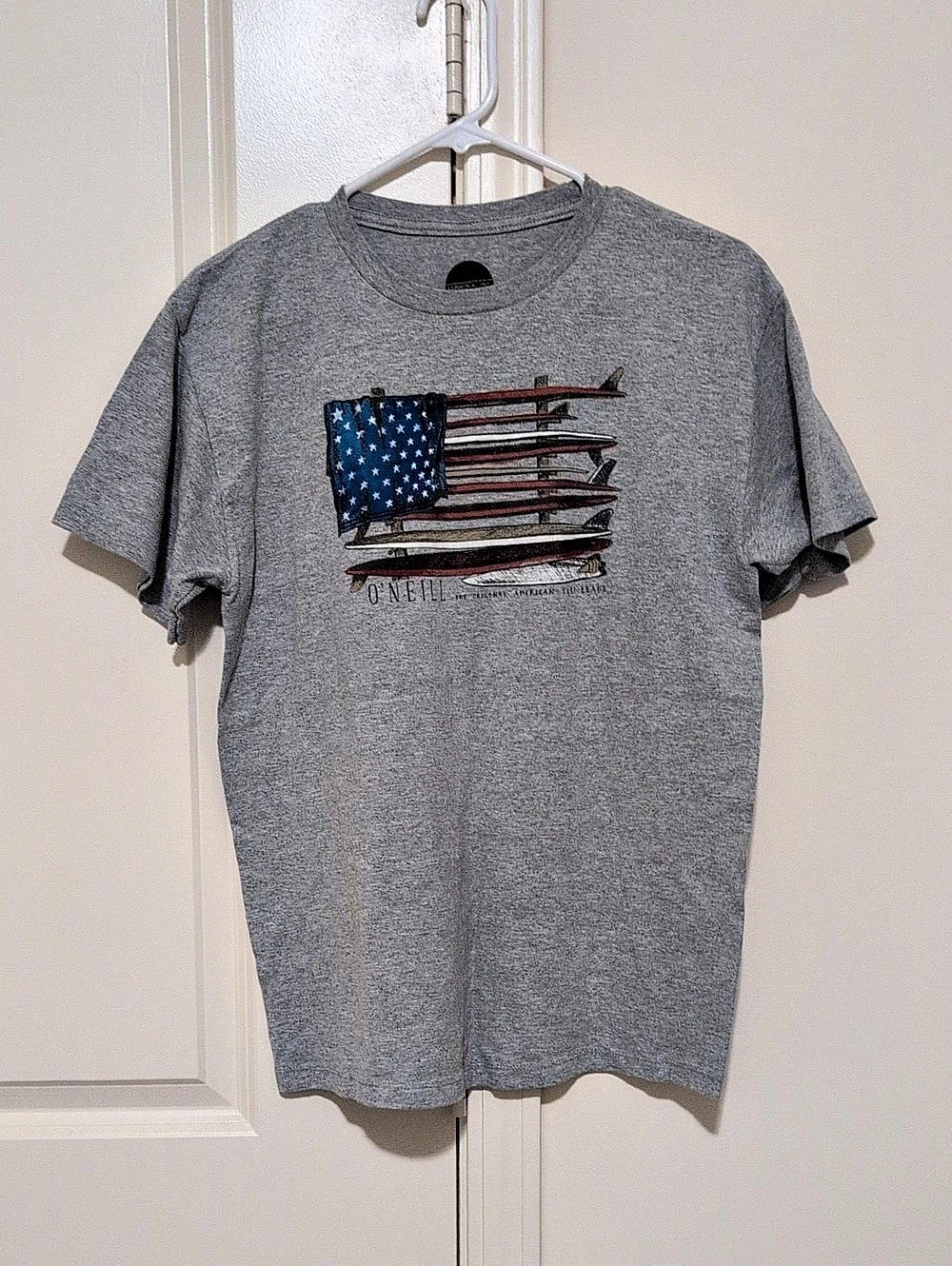 O'Neill Boys XL Gray Graphic Short Sleeve Tee